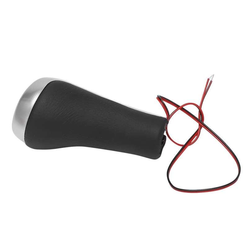 5 6 Speed Shift Knob Car Shifter Knob Gear Shifter Lever Stick Head for E60 E8 E90 Silver