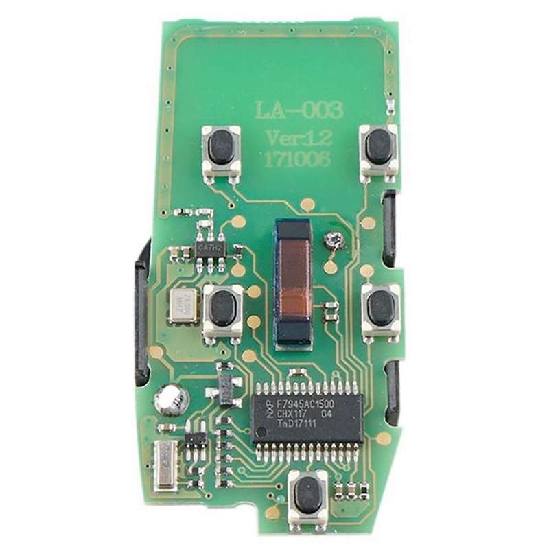 5 Button Car Remote Key with Circuit Board with Button Battery for 2 2007-2015 433Mhz