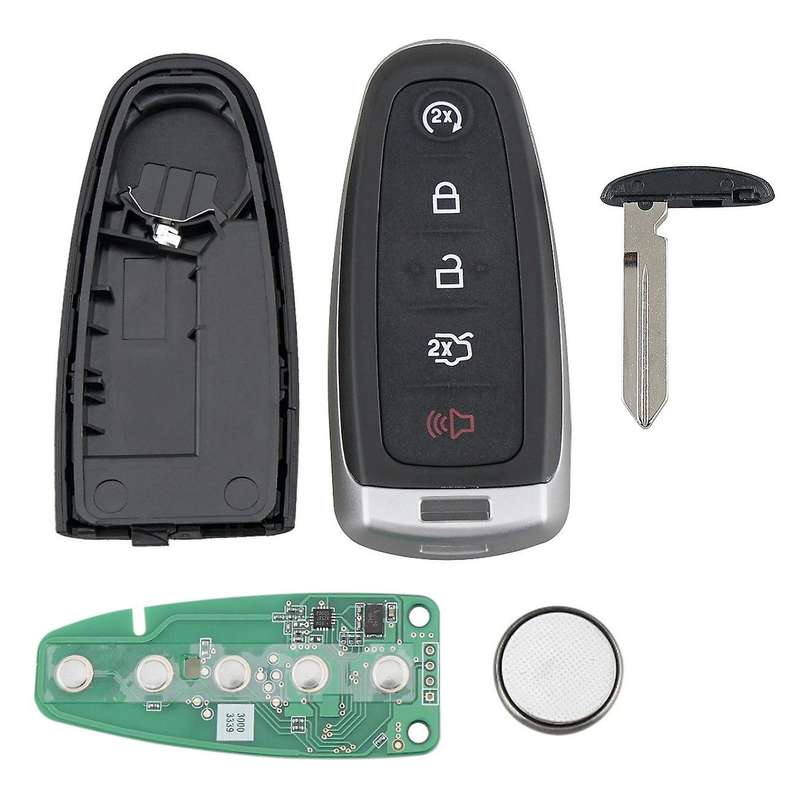 5 Button Smart Remote Smart Key Fob 315MHz ID46 Chip for Explorer Edge Flex C-Max Taurus M3N5WY8609