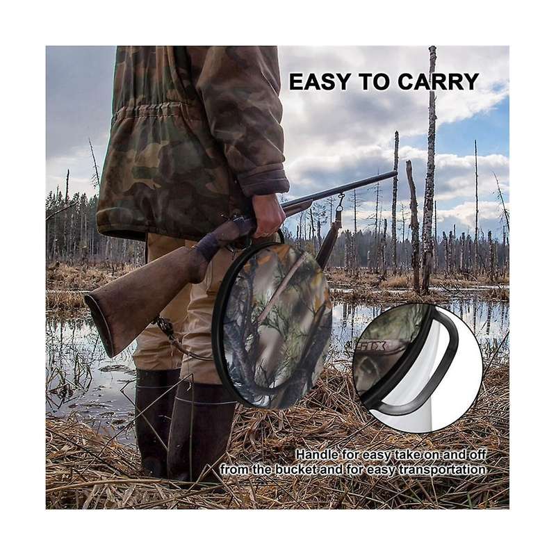 5 Gallon Bucket Seatcushion, Swivel Bucket Pad,bucketseat Cover Used for Hunting Gardening Camping