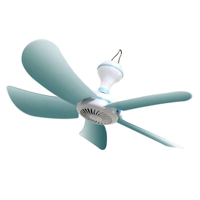 5 Ceiling Fans Mini Silent 400mm Energy-saving High-volume Electric Fan Dormitory with Switch Us Pl