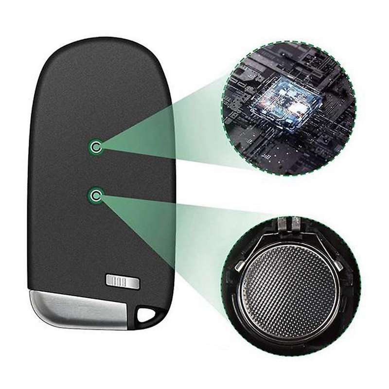 5 Button Smart Car Remote Key Frequency 433MHz M3N-40821302 for 300C Durango Charger