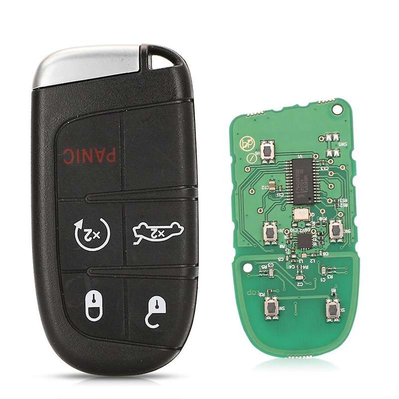 5 Button Smart Car Remote Key Frequency 433MHz M3N-40821302 for 300C Durango Charger