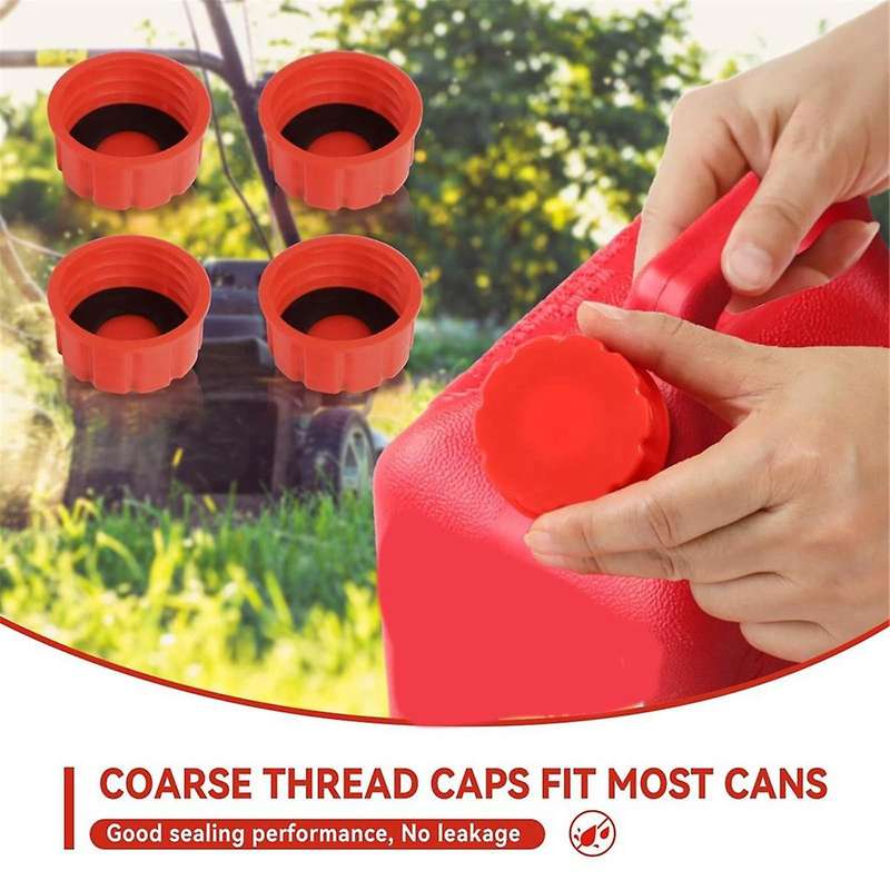 5 Gallon Gas Can Cap,Replacement Lid for Gasoline Cans for , Gas Cans (Pack of 4)