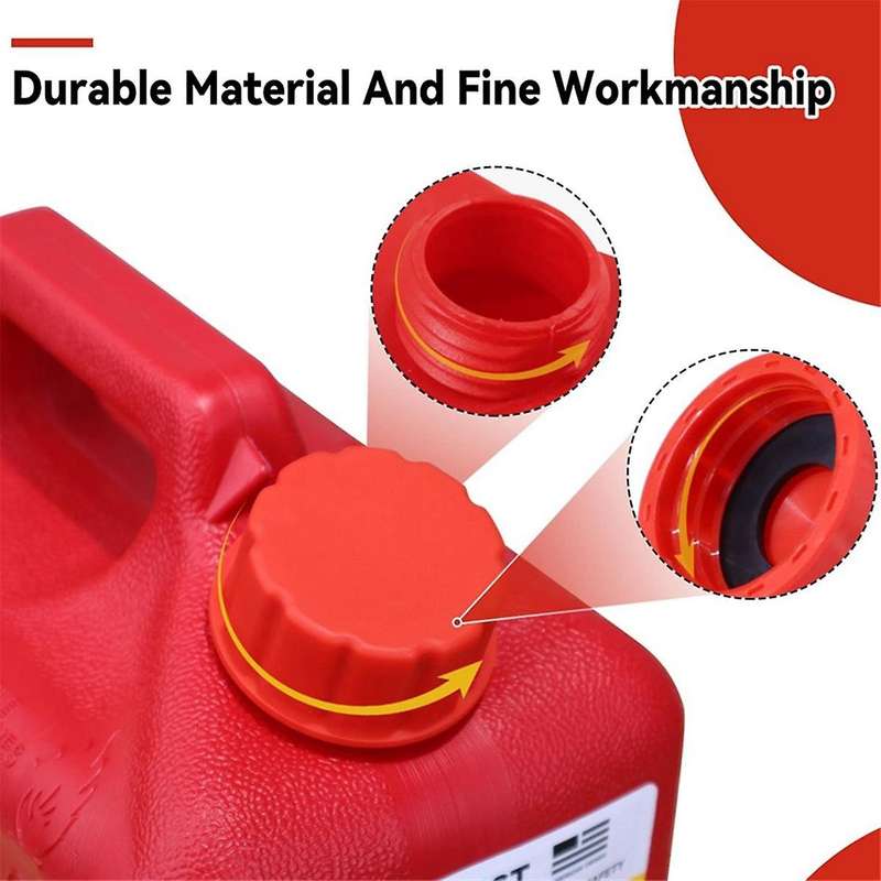 5 Gallon Gas Can Cap,Replacement Lid for Gasoline Cans for , Gas Cans (Pack of 4)