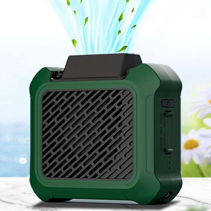 5 In1 Portable Waist Clip Fan, 20H 6000MAh Personal Necklace Fan,Mini Wearable Fans for Outdoor Work