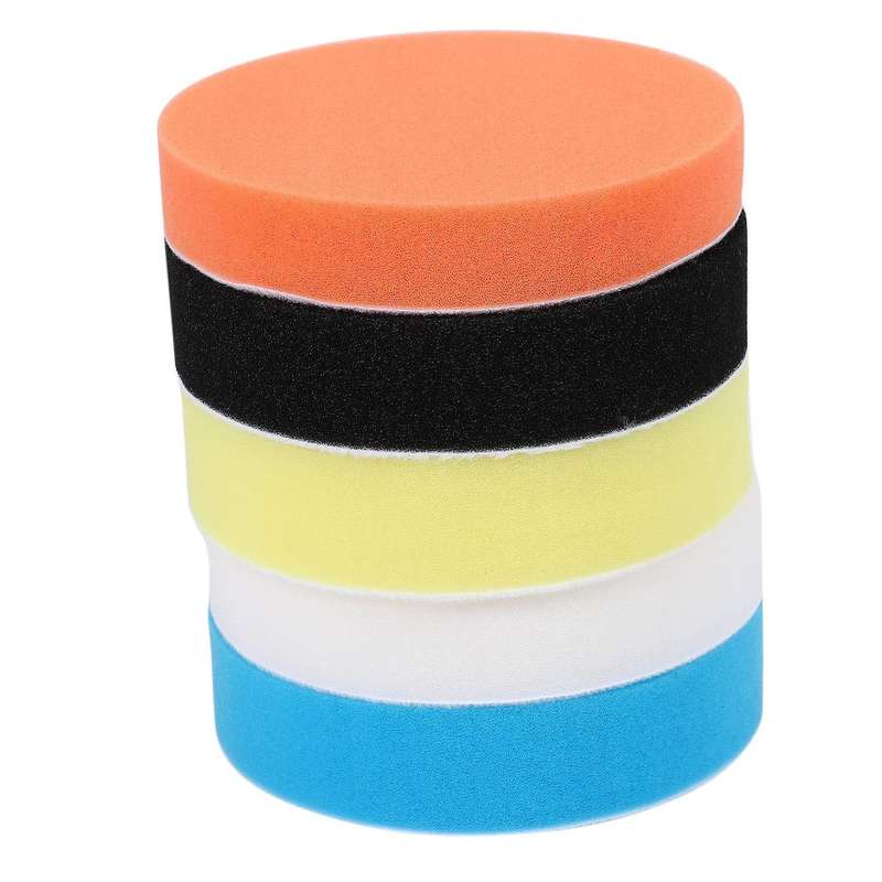 5 Inch Car Sponge Polishing Buffing Waxing Pad Kit Tool 5pcs Car Polishing Waxing Accessory