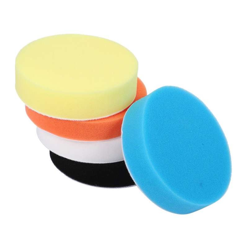 5 Inch Car Sponge Polishing Buffing Waxing Pad Kit Tool 5pcs Car Polishing Waxing Accessory
