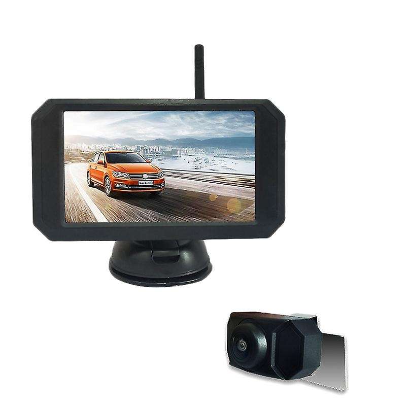 5 Inch Car Wireless Monitor Display LCD Screen with Waterproof Night Vision Rearview Reverse Backup