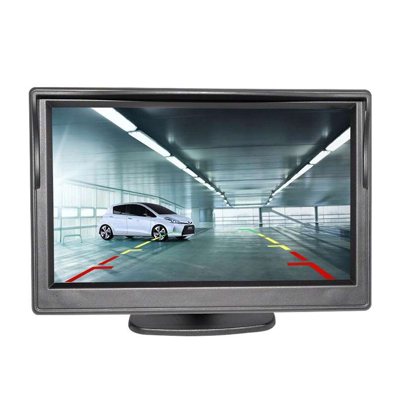 5 Inch Car Monitor AHD LCD 5inch HD Screen for Reverse Rear View Camera DVD VCD