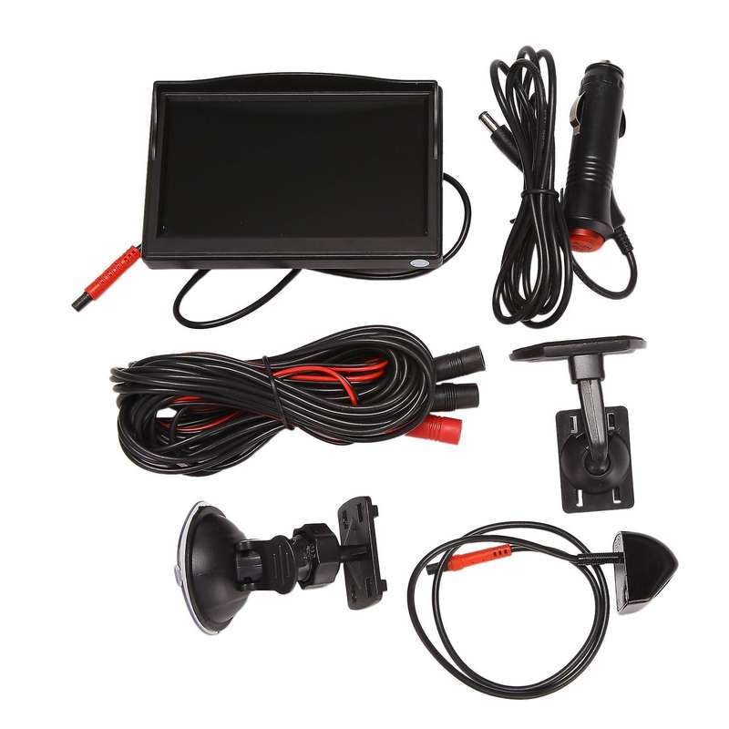 5 Inch Car Monitor AHD LCD 5inch HD Screen for Reverse Rear View Camera DVD VCD