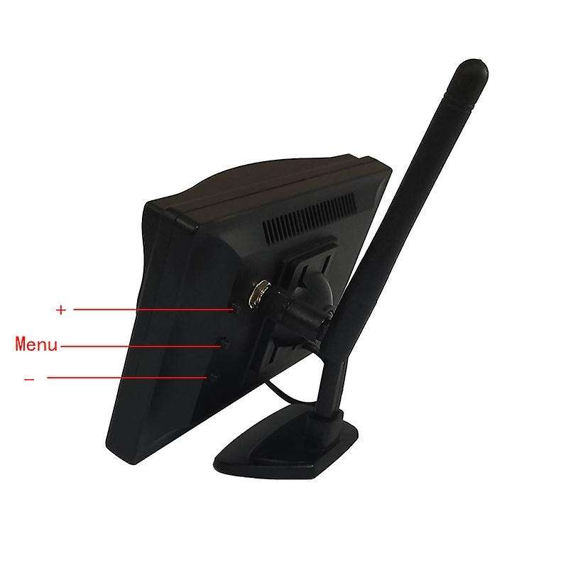5 Inch Car Wireless Monitor Display LCD HD Screen with Waterproof Night Vision Rearview Reverse Back