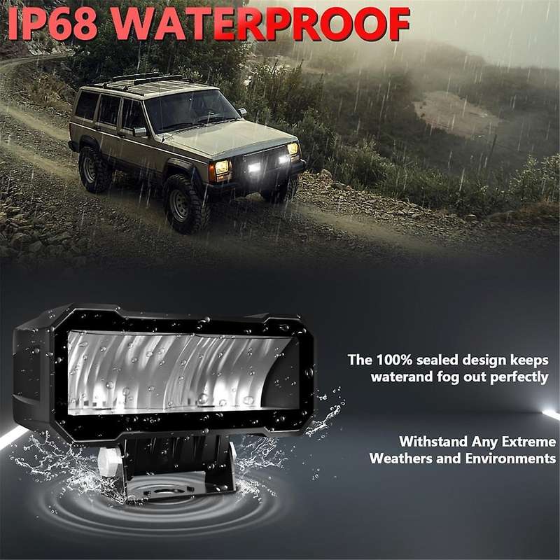 5 Inch LED Pods Light Headlights LED Driving Spot Light Fog Light for Off-Road ATV UTV Truck Boat 80