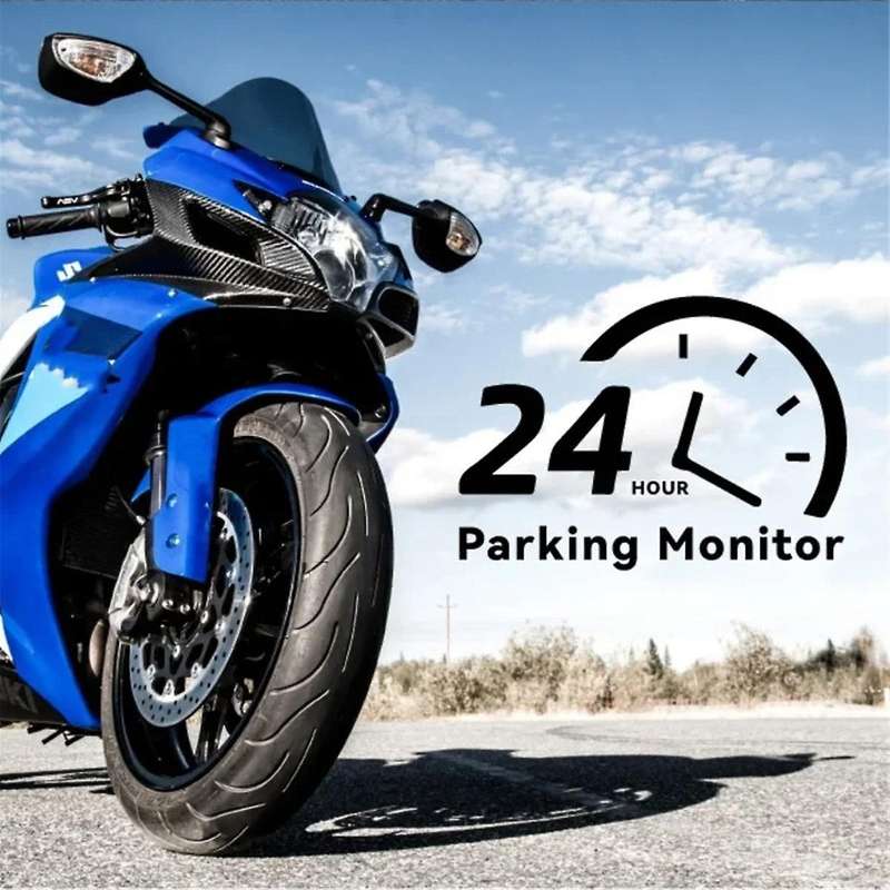 5 Inch Motorcycle Carplay Waterproof 1080P WiFi Wireless Android-Auto DVR Monitor Dash Cam GPS Navig