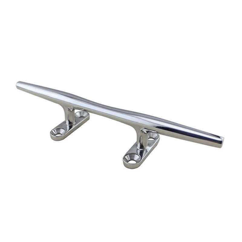 5 Inch Stainless Steel Boat Deck Hollow Open Base Cleat Flush Mooring Cleat for Marine Yacht Ship D