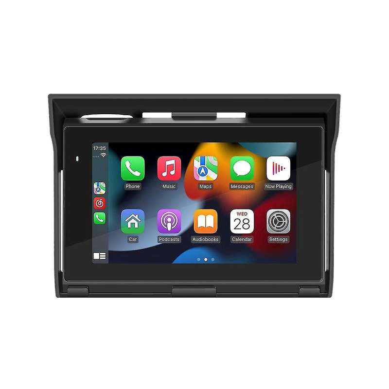 5 Inch Portable Motorcycle Lcd Display for Wireless Carplay Android Auto Ip65 Waterproof Motorcycle