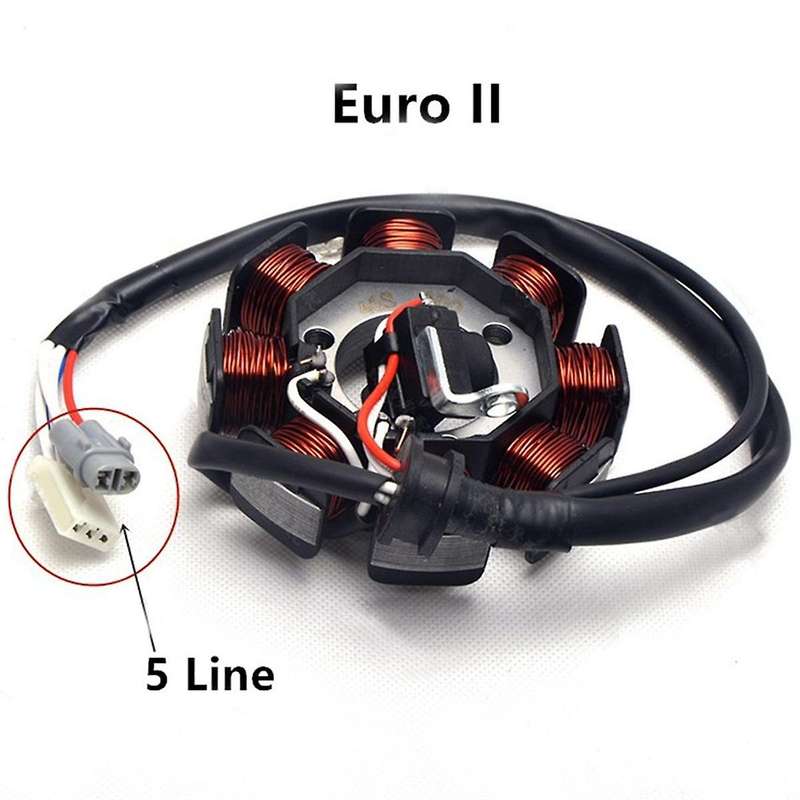5 Line Motorcycle Stator Coil for Ybr125 Ybr 125 2005-2014 Xt125r Xt125x 125r 2007-2008 Generator Co