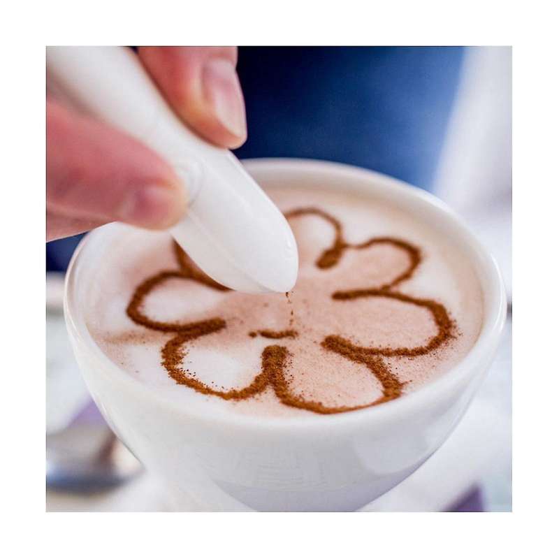 5 Pack Electric Latte Pen Cake Decorating Pen Baking Pastry Tools Coffee Decorating