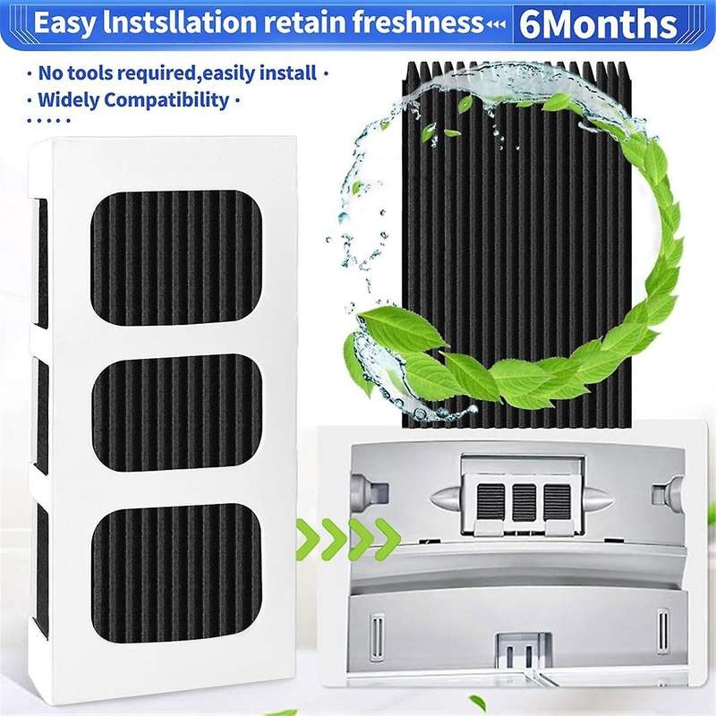 5 Pack for Paultra2 Refrigerator Air Filter Replacement for PAULTRA2 Pure Air Ultra II Refrigerator