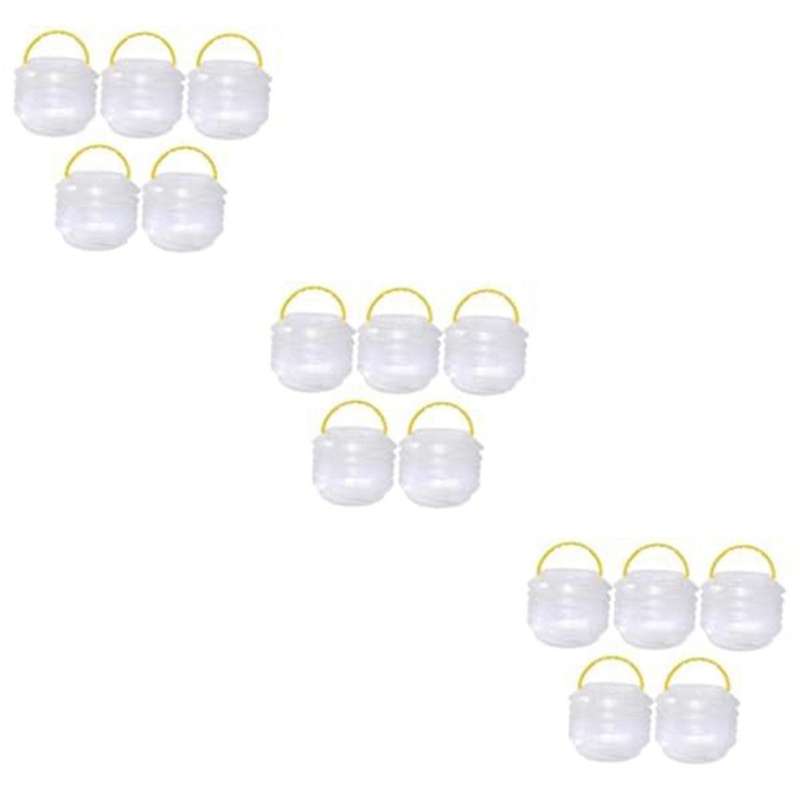 5 Pack Folding Pencil Holder Bath Tub Cleaner Beach Water Pail Collapsible Bucket Paint Brush Wash B