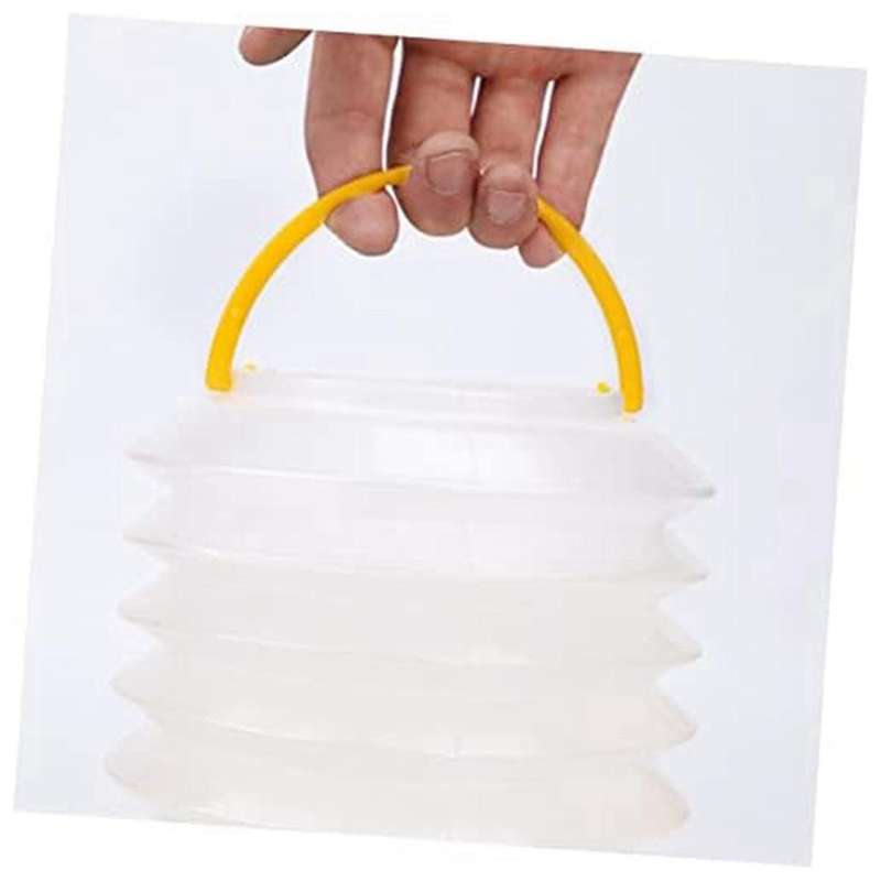 5 Pack Folding Pencil Holder Bath Tub Cleaner Beach Water Pail Collapsible Bucket Paint Brush Wash B