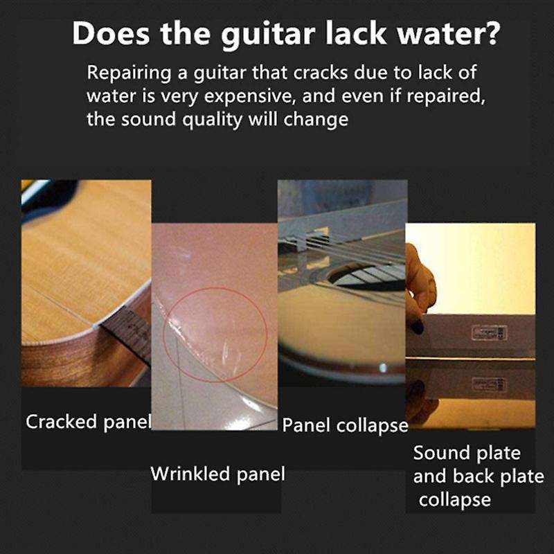 5 Pack Guitar Humidifier Prevents the Guitar From Being Damaged Due to Drying, Slow Release of Mois