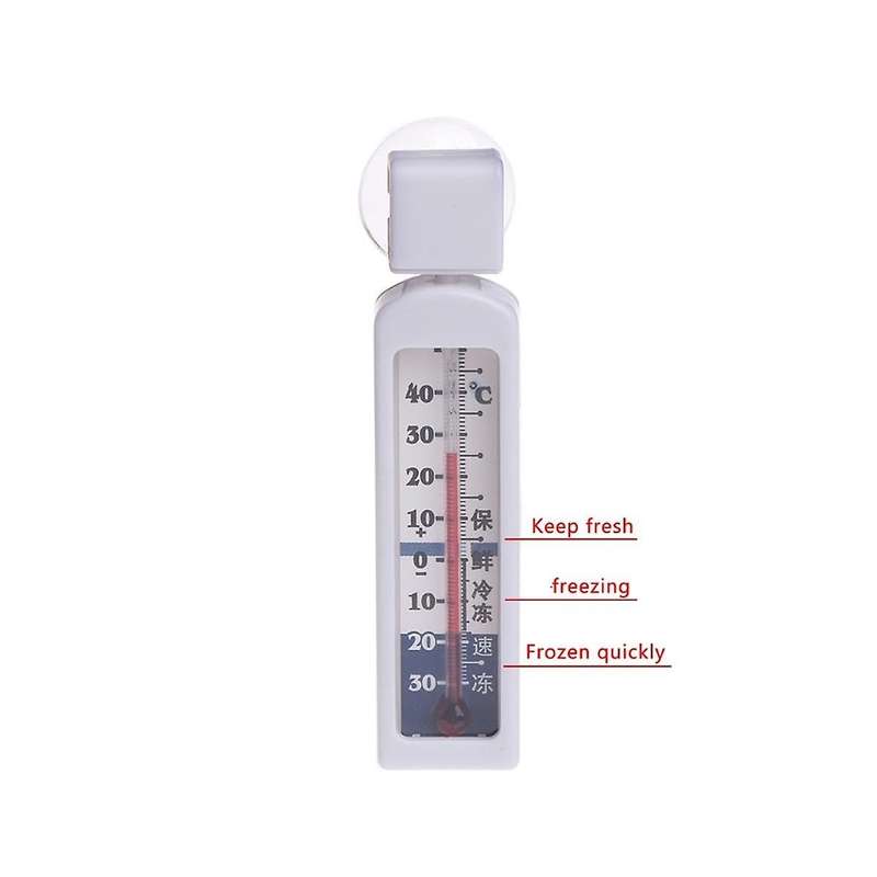 5 Pack Refrigerator Line Freezer Thermometer Fridge Refrigeration Temperature Gauge Monitor Home Use