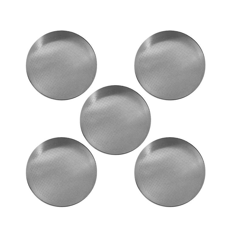 5 Pack Reusable Coffee Filter Screen Contact Shower Screen Filter Mesh for 62mm Espresso Machine