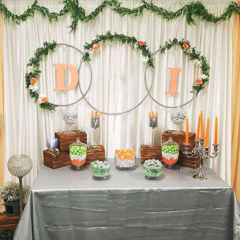 5 Packs 30Ft Artificial Eucalyptus Garlands Greenery Vines Faux Hanging Plants for Wedding Table Bac
