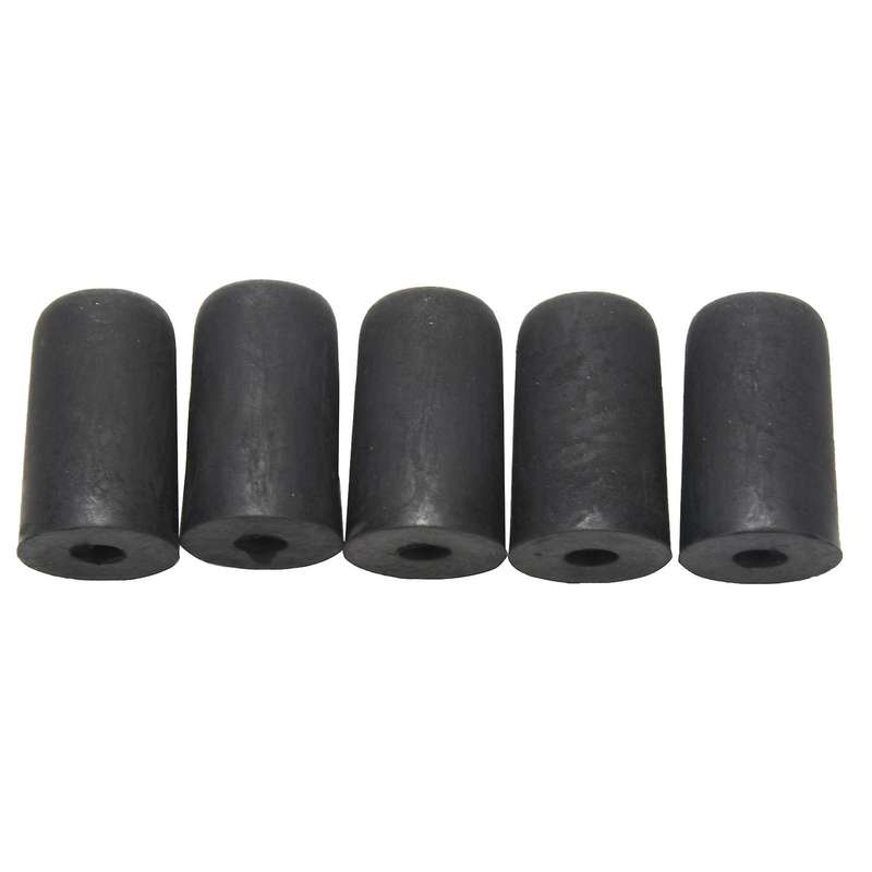 5 Pcs Cello Endpin Tip Protector Rubber Cello tail pin case Tip Cap Protector Non-Slip Mat for Cell