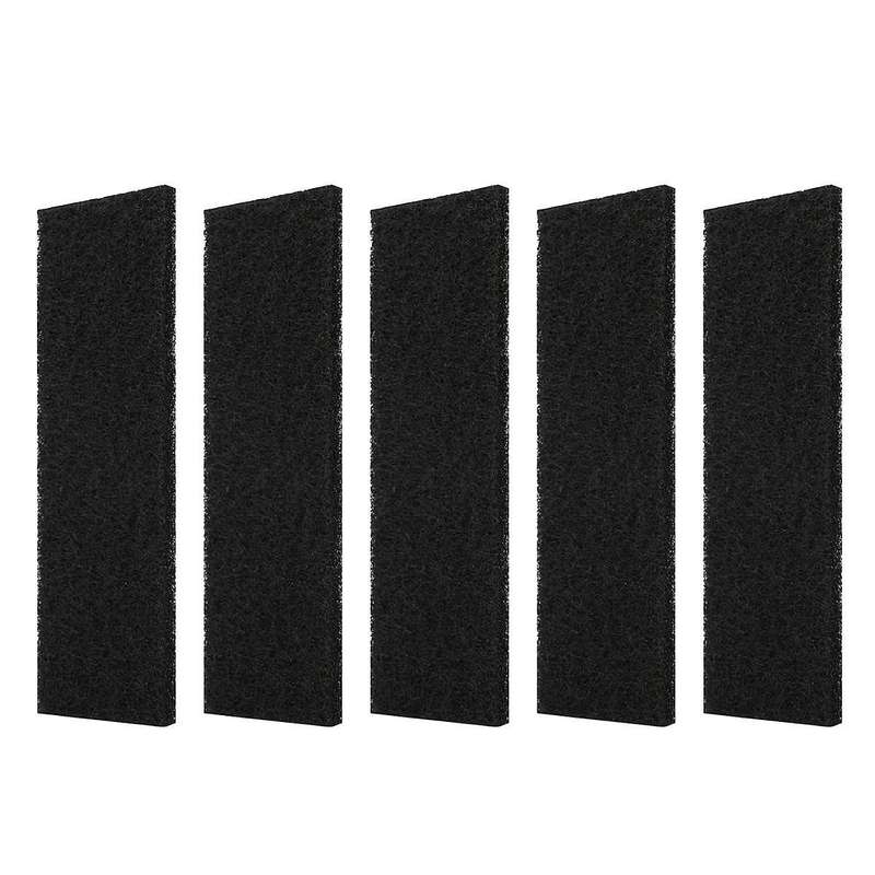 5 Pcs Ceiling Fan Filter - Coconut Shell Carbon Air Filters, Filters for Fan Blades, Easy Install, K