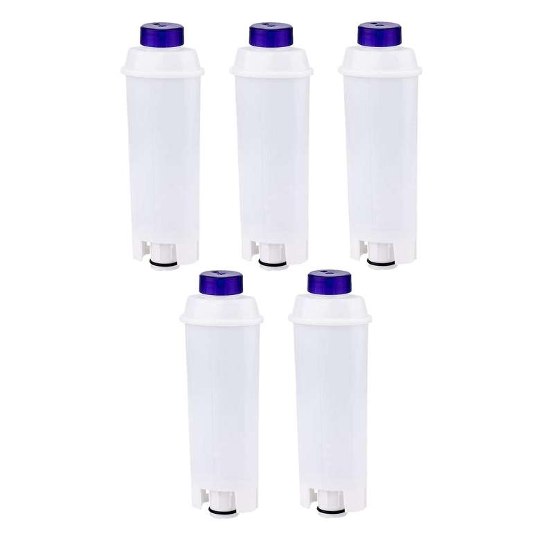 5 Pcs Coffee Machine Replacement Water Filter for DLS C002 ECAM Esam BCO EC680 EC800 Filter
