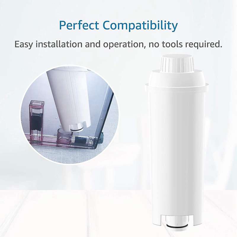 5 Pcs Coffee Machine Replacement Water Filter for DLS C002 ECAM Esam BCO EC680 EC800 Filter