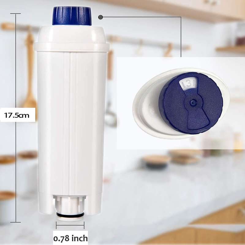 5 Pcs Coffee Machine Replacement Water Filter for DLS C002 ECAM Esam BCO EC680 EC800 Filter