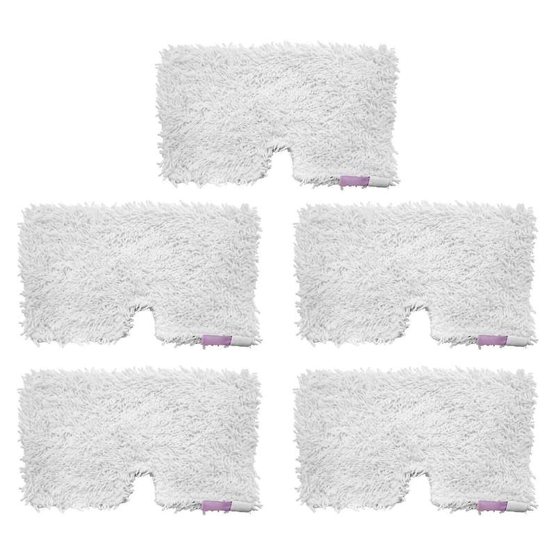 5 PCS Replacement Steam Mop Pads for Steam Mop Pads Compatible with S3500 Series S3550 S3901 S3601 S