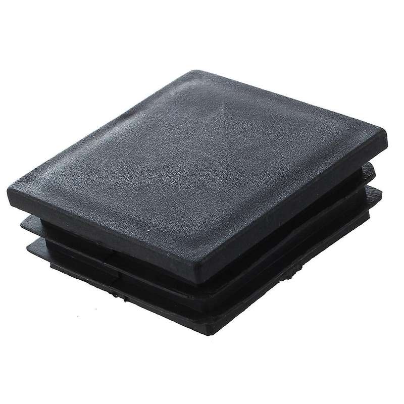 5 Pcs Plastic Square Blanking End Caps Tubing Tube Inserts 50mm X 50mm