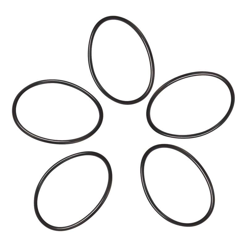 5 Pieces 100 Mm Outer Diameter 5 Mm Thick Rubber Seal Oil-filtered O-rings