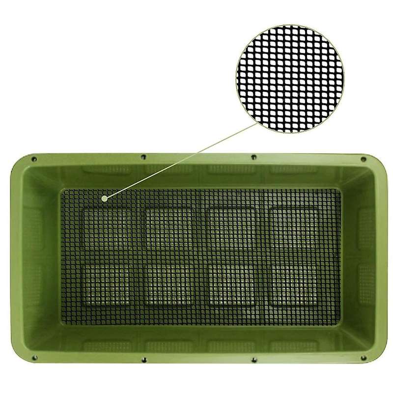 5 Pieces of 30 x 20 cm Garden Drainage Mesh Sieve Flower Pot Hole Mesh Mat Garden Drainage Mesh Hole
