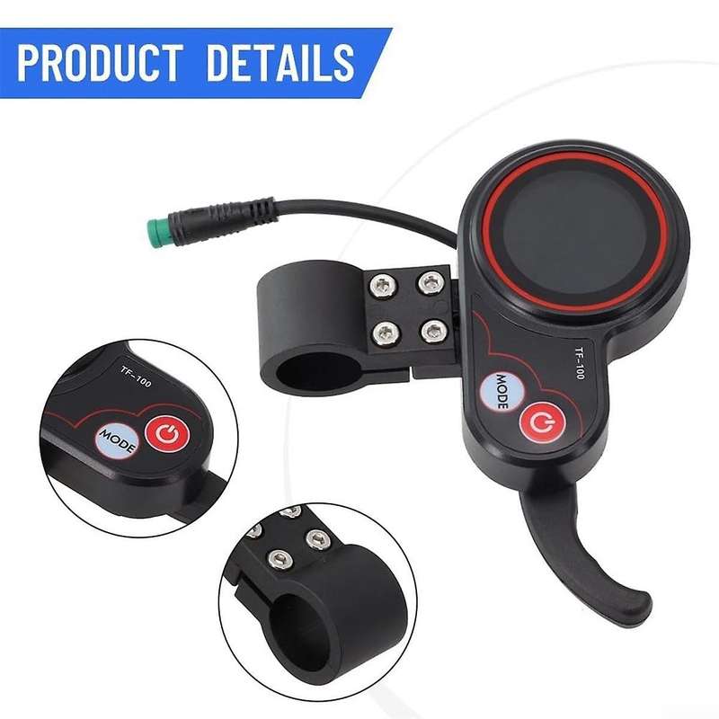 5 Pin LCD Dashboard Display Screen for Electric Scooter Controller Power Indicator Light