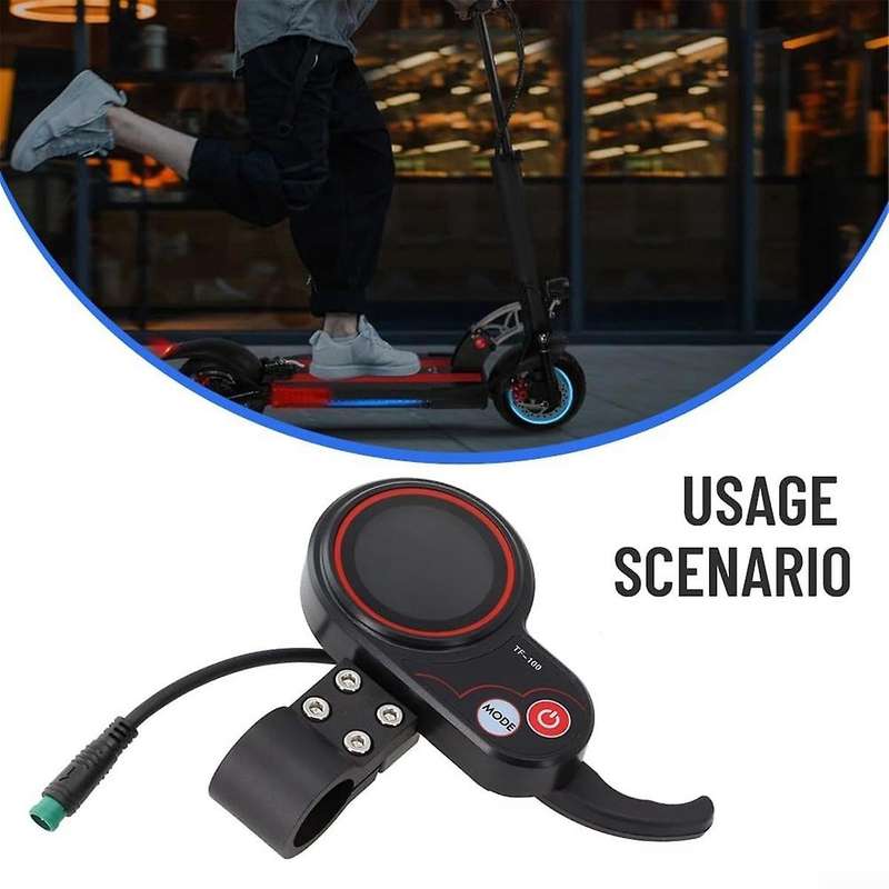 5 Pin LCD Dashboard Display Screen for Electric Scooter Controller Power Indicator Light