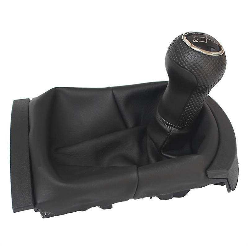 5 Speed Car Gear Shift Knob Lever Stick Gaiter Boot Cover with Dust Cover for SEAT 2002-2008