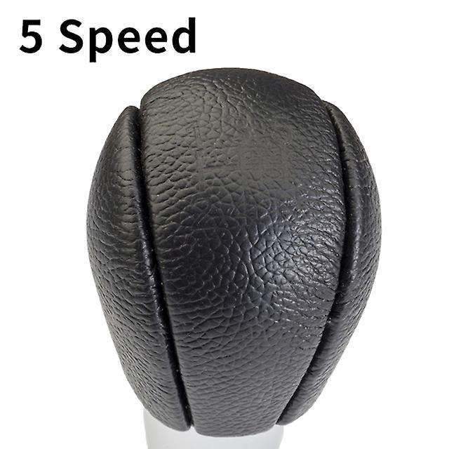 5 Speed Car Gear Shift Knob PU Leather Lever Shifter Hand Ball for S60 S80 V70 XC70 XC60