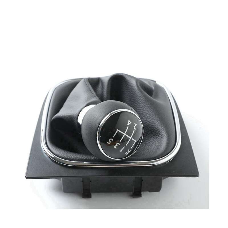 5 Speed Car Manual Gear Shift Handball Knob Car Accessories Dust Cover for - - B6 2005-2011