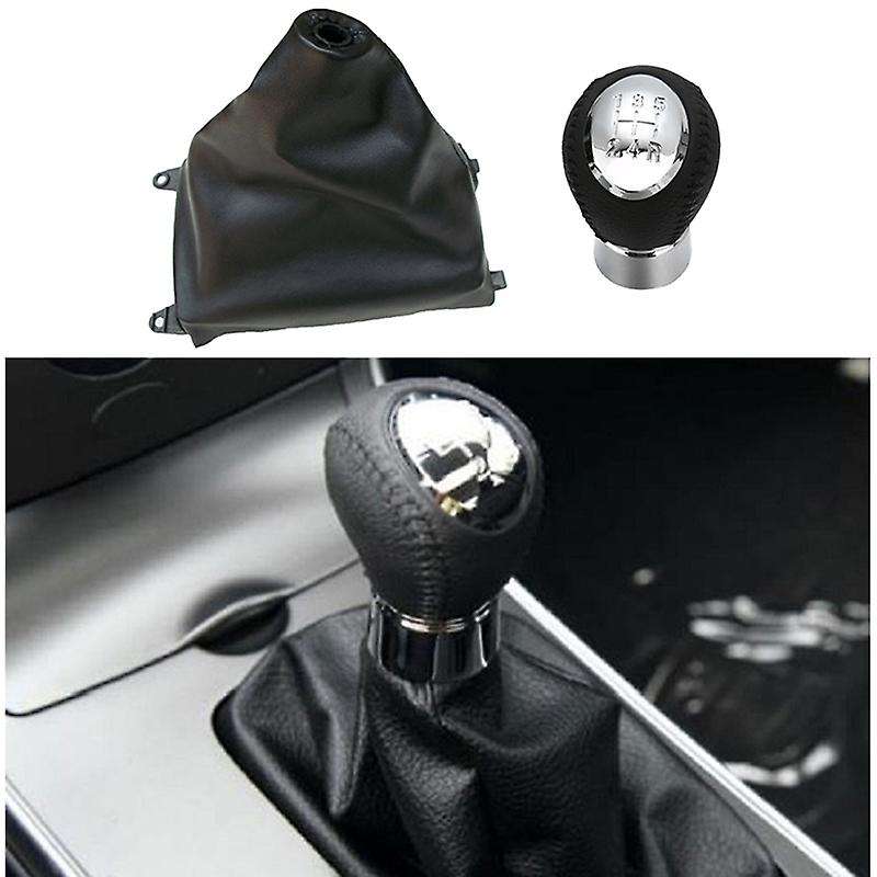 5 Speed Car Shift Knob Manual Gear & Dust Cover for 3 5 6 323 626 RX-8 Premavy MPV