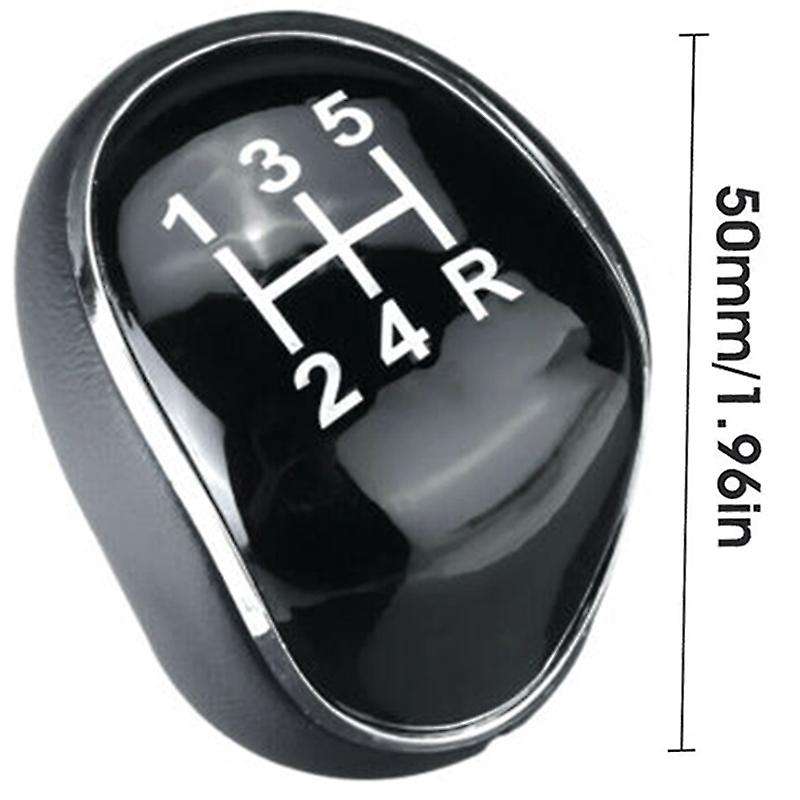 5 Speed Car PU Leather Gear Shift Knob Shift Lever for Mondeo IV C-MAX Transit Focus MK3 MK4 Kuga