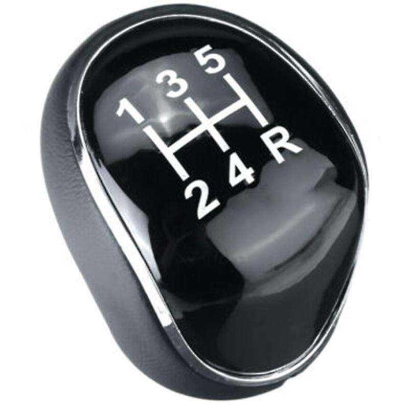 5 Speed Car PU Leather Gear Shift Knob Shift Lever for Mondeo IV C-MAX Transit Focus MK3 MK4 Kuga