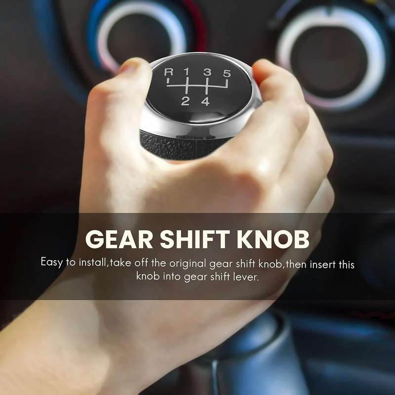 5 Speed Car MT Gear Shift Knob 24108036 Compatible Aveo Sonic T300 2012-2017 24108036