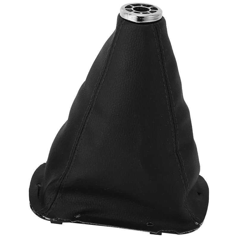 5 Speed Car PU Leather Shift Knob Shifting Cover Shift Boot for Avensis T25 MK2 II 2003-2009