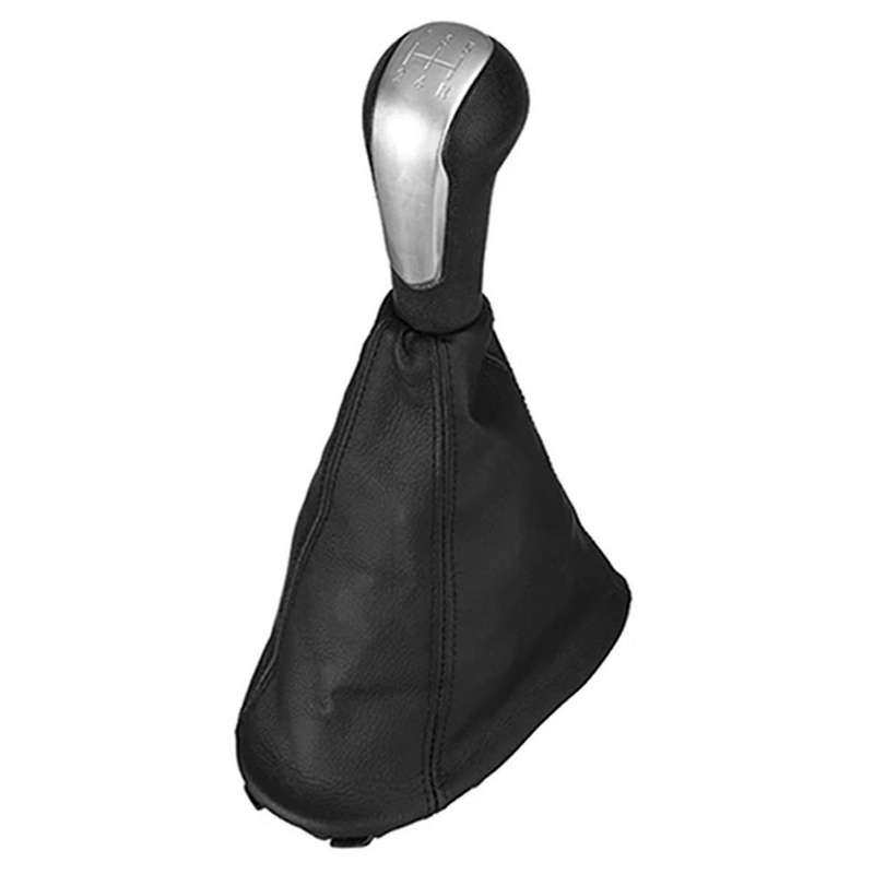 5 Speed Gear Shift Head Car Manual Gear Shift Knob with Boot for Barina Spark M300 2011-15 A