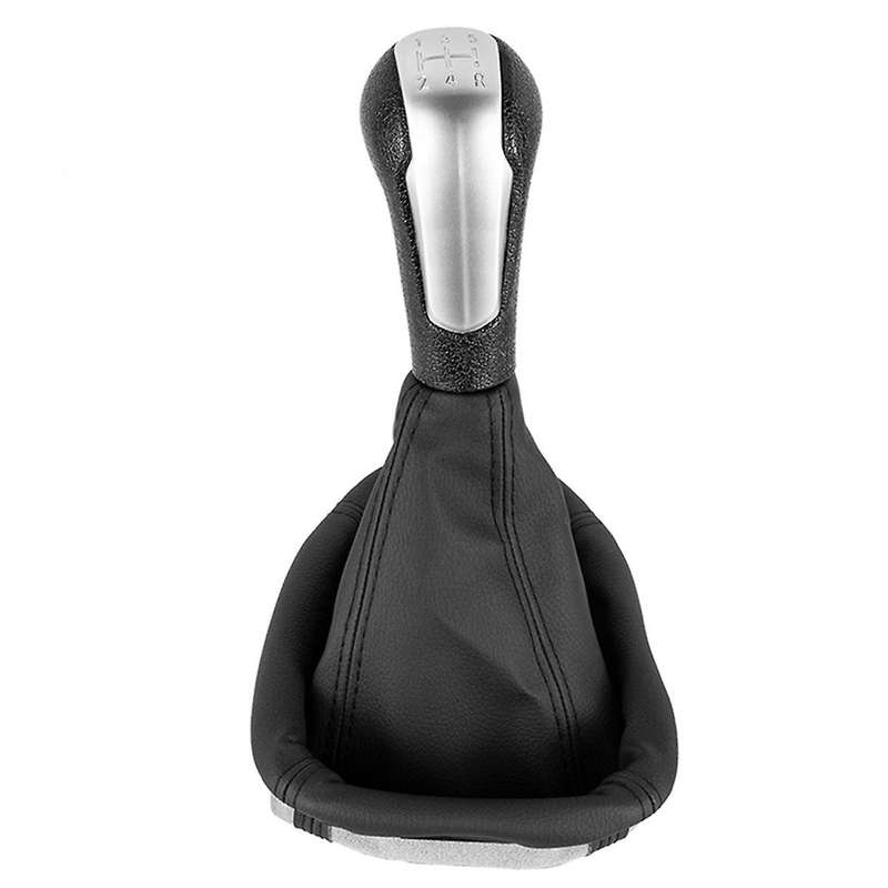 5 Speed Gear Shift Head Car Manual Gear Shift Knob with Boot for Barina Spark M300 2011-15 A